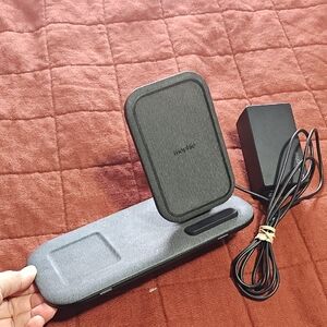 Mophie Wireless Charging Stand+ for Apple Watch, AirPods, iPhone, Magnetic Qi-en